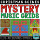 Christmas Mystery Music Grids - Symbols Digital Resources